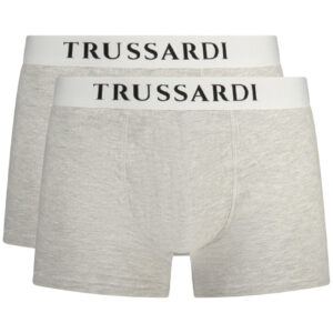 TRUSSARDI BOXER UOMO GRIGIO