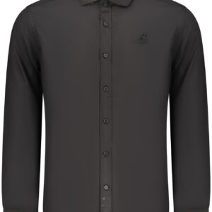 U.S. GRAND CAMICIA MANICHE LUNGHE UOMO NERO