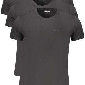 PALM ANGELS T-SHIRT ESTERNABILE UOMO NERO