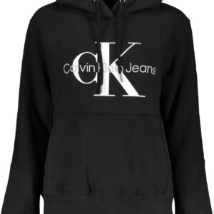 CALVIN KLEIN FELPA SENZA ZIP DONNA NERO