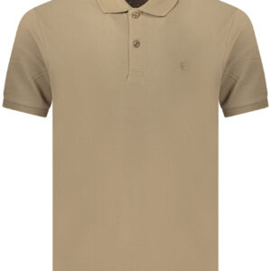 COVERI MOVING POLO MANICHE CORTE UOMO MARRONE