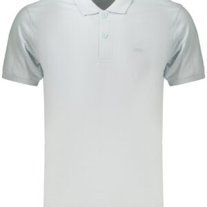 RIFLE POLO MANICHE CORTE UOMO AZZURRO