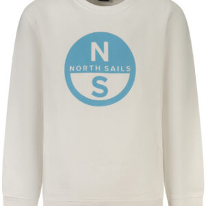 NORTH SAILS FELPA SENZA ZIP BAMBINO BIANCO