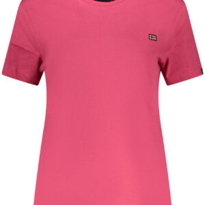 NORWAY 1963 T-SHIRT MANICHE CORTE DONNA ROSA