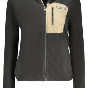 NORWAY 1963 FELPA CON ZIP DONNA NERO