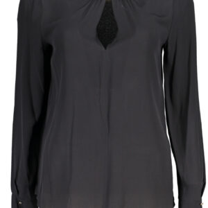 PATRIZIA PEPE CAMICIA MANICHE LUNGHE DONNA NERO