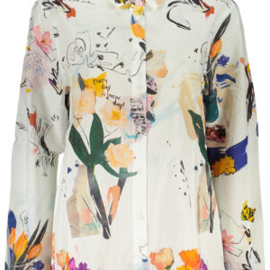 DESIGUAL CAMICIA MANICHE LUNGHE DONNA BIANCO