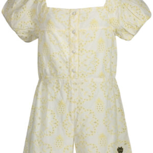 GUESS JEANS ABITO CORTO BAMBINA GIALLO