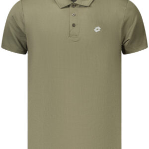 LOTTO POLO MANICHE CORTE UOMO VERDE