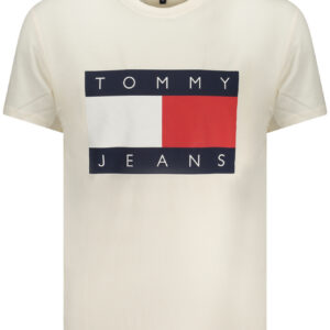 TOMMY HILFIGER T-SHIRT MANICHE CORTE UOMO BIANCO