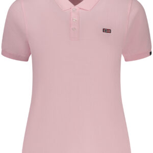 NORWAY 1963 POLO MANICHE CORTE DONNA ROSA