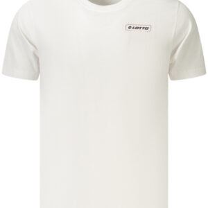 LOTTO T-SHIRT MANICHE CORTE UOMO BIANCO