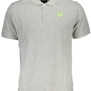 GIAN MARCO VENTURI POLO MANICHE CORTE UOMO GRIGIO