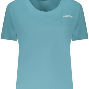 FREDDY T-SHIRT MANICHE CORTE DONNA AZZURRO