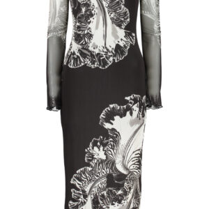 DESIGUAL ABITO LUNGO DONNA NERO