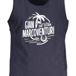 GIAN MARCO VENTURI CANOTTA UOMO BLU