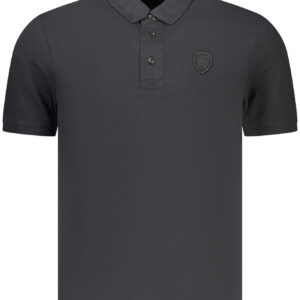 BLAUER APPAREL POLO MANICHE CORTE UOMO NERO