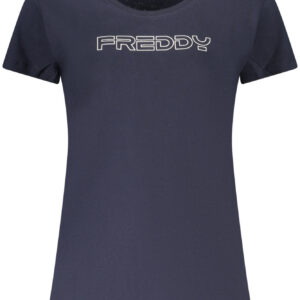 FREDDY T-SHIRT MANICHE CORTE DONNA BLU