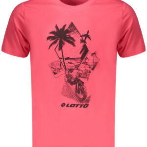 LOTTO T-SHIRT MANICHE CORTE UOMO ROSSO