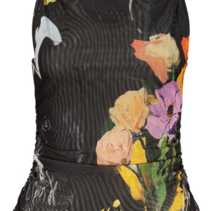 DESIGUAL CANOTTA DONNA NERO