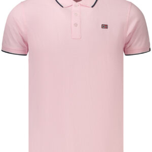 NORWAY 1963 POLO MANICHE CORTE UOMO ROSA