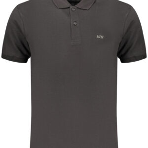 RIFLE POLO MANICHE CORTE UOMO NERO