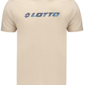 LOTTO T-SHIRT MANICHE CORTE UOMO BEIGE