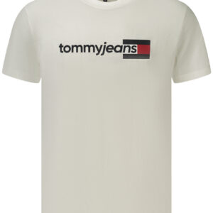 TOMMY HILFIGER T-SHIRT MANICHE CORTE UOMO BIANCO