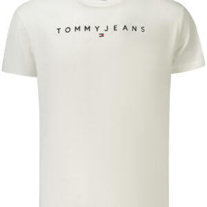 TOMMY HILFIGER T-SHIRT MANICHE CORTE UOMO BIANCO