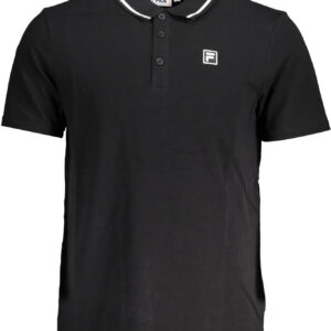FILA POLO MANICHE CORTE UOMO NERO