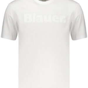 BLAUER APPAREL T-SHIRT MANICHE CORTE UOMO BIANCO