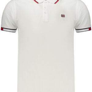 NORWAY 1963 POLO MANICHE CORTE UOMO BIANCO