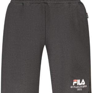 FILA PANTALONE TUTA CORTO UOMO NERO