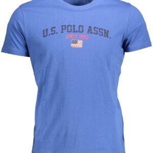 U.S. POLO ASSN. T-SHIRT MANICHE CORTE UOMO BLU