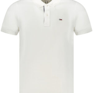 TOMMY HILFIGER POLO MANICHE CORTE UOMO BIANCO
