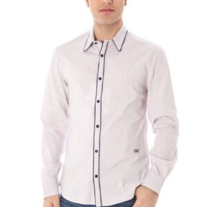 COSTUME NATIONAL CAMICIA MANICHE LUNGHE UOMO ROSA