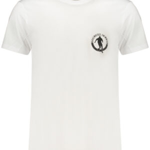 BIKKEMBERGS T-SHIRT MANICHE CORTE UOMO BIANCO