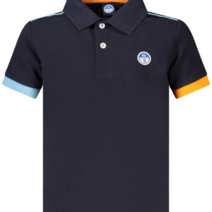 NORTH SAILS POLO MANICHE CORTE BAMBINO BLU