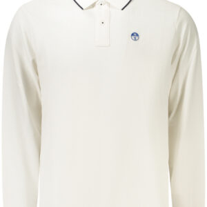 NORTH SAILS POLO MANICHE LUNGHE UOMO BIANCO