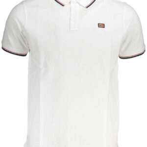NORWAY 1963 POLO MANICHE CORTE UOMO BIANCO