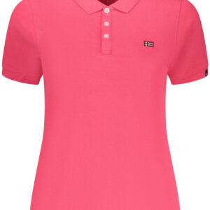 NORWAY 1963 POLO MANICHE CORTE DONNA ROSA