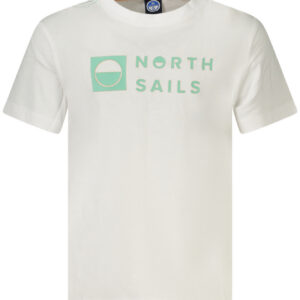 NORTH SAILS T-SHIRT MANICHE CORTE BAMBINO BIANCO