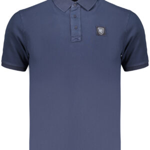 BLAUER APPAREL POLO MANICHE CORTE UOMO BLU