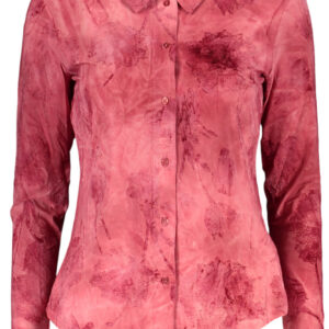 DESIGUAL CAMICIA MANICHE LUNGHE DONNA ROSSO