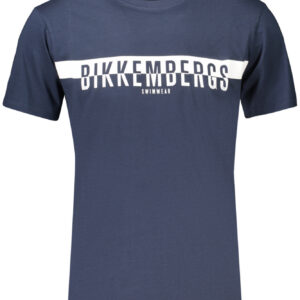BIKKEMBERGS T-SHIRT MANICHE CORTE UOMO BLU