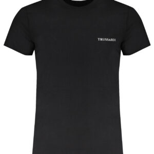 TRUSSARDI T-SHIRT MANICHE CORTE UOMO NERO