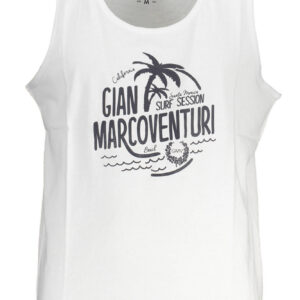 GIAN MARCO VENTURI CANOTTA UOMO BIANCO