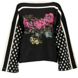 BLUGIRL MAGLIONE DONNA NERO