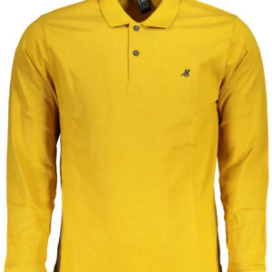 U.S. GRAND POLO MANICHE LUNGHE UOMO GIALLO
