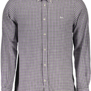 HARMONT & BLAINE CAMICIA MANICHE LUNGHE UOMO VIOLA